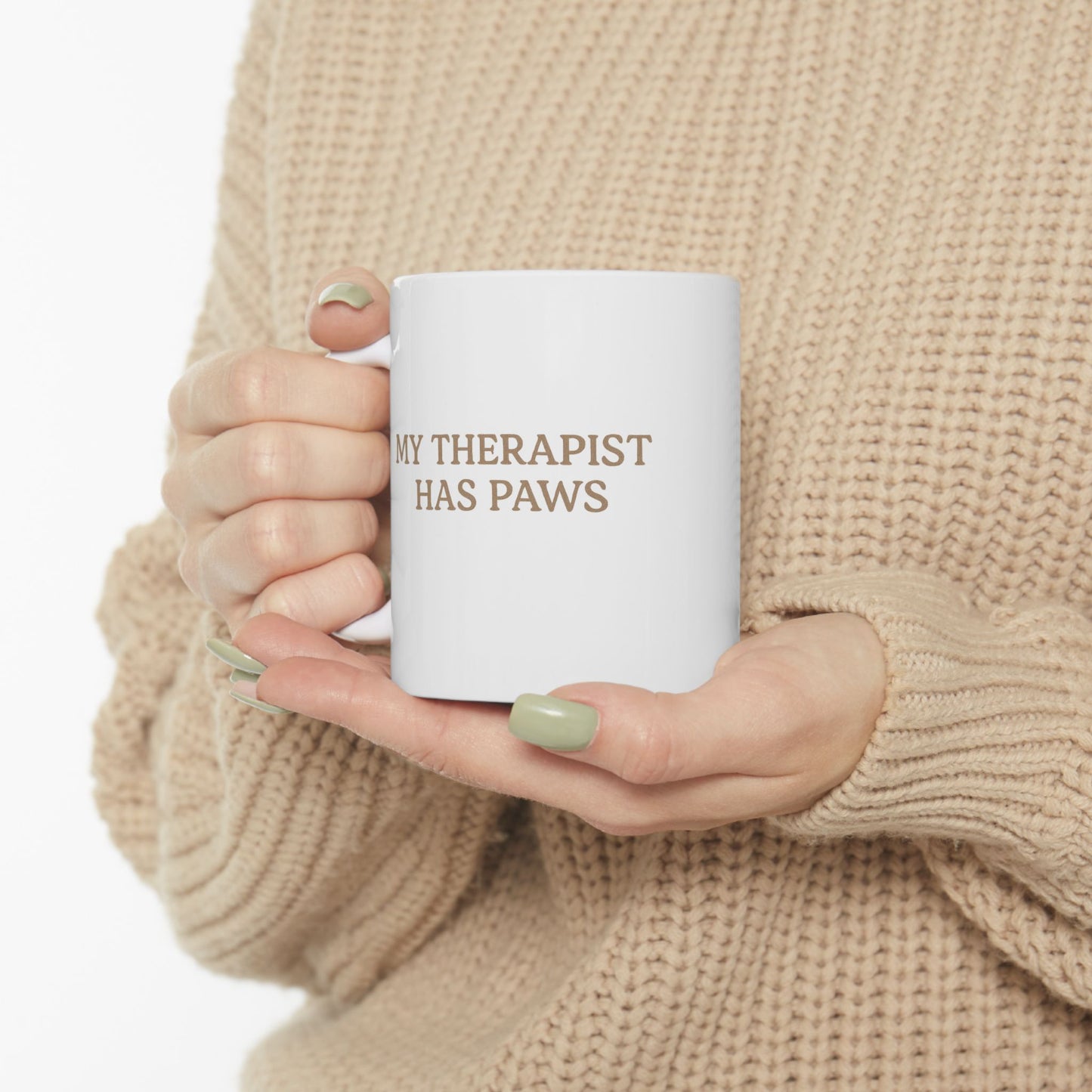 Copy of Paw Print Ceramic Mug | Perfect Gift for Pet Lovers, Dog Owners, Coffee Lovers, Cute Dog Decor, Animal Therapist