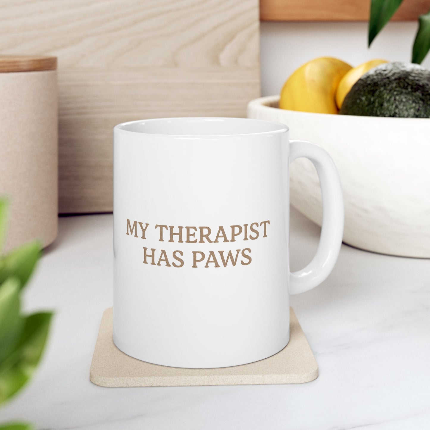 Copy of Paw Print Ceramic Mug | Perfect Gift for Pet Lovers, Dog Owners, Coffee Lovers, Cute Dog Decor, Animal Therapist
