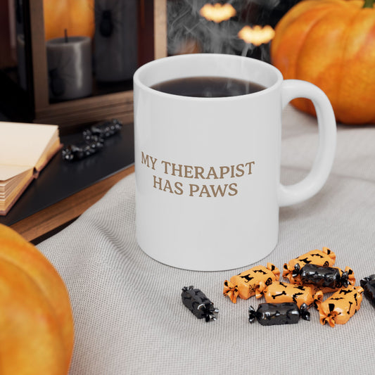 Copy of Paw Print Ceramic Mug | Perfect Gift for Pet Lovers, Dog Owners, Coffee Lovers, Cute Dog Decor, Animal Therapist